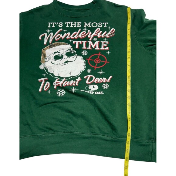 Mossy Oak It’s The Most Wonderful To‎ Hunt Deer Christmas Sweater Adult Large - Picture 6 of 8